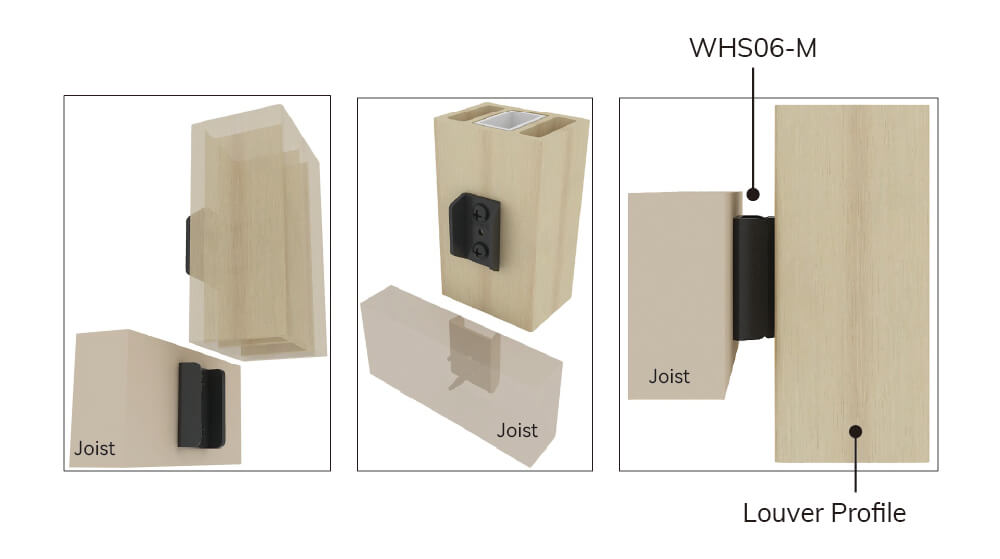 WHS06-M For Vertical Installation